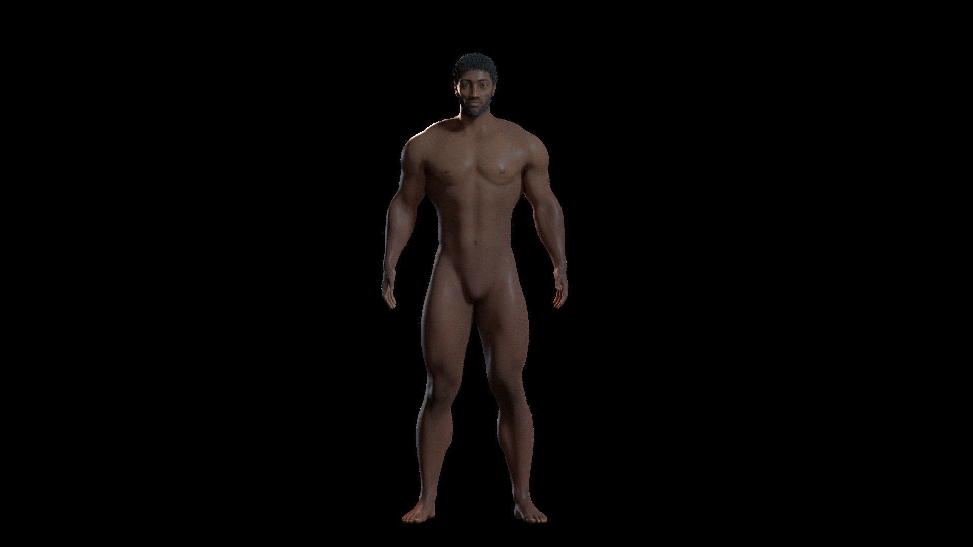 KAMA - Stylized rigged character 3D model_13