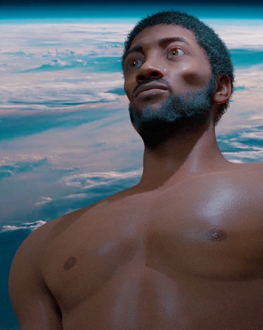 KAMA - Stylized rigged character 3D model_8