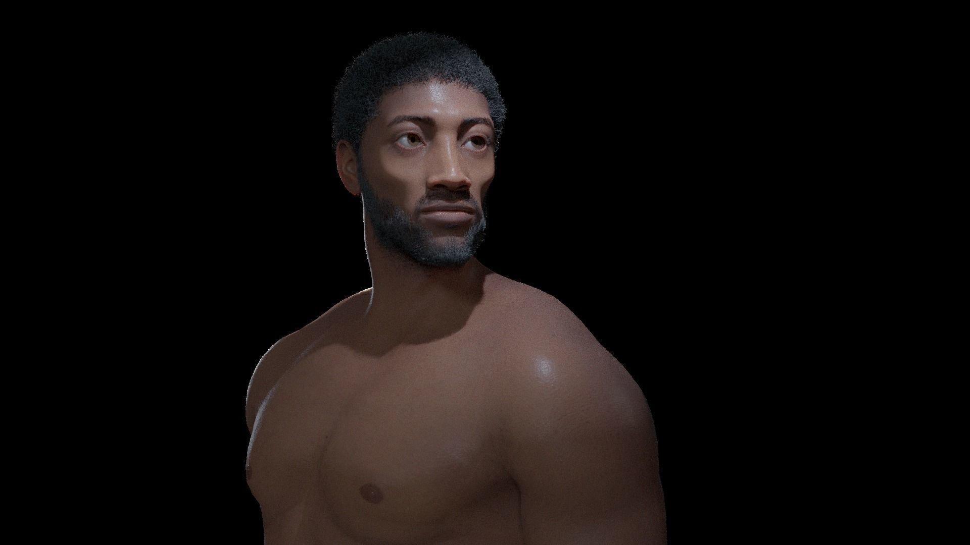 KAMA - Stylized rigged character 3D model_29