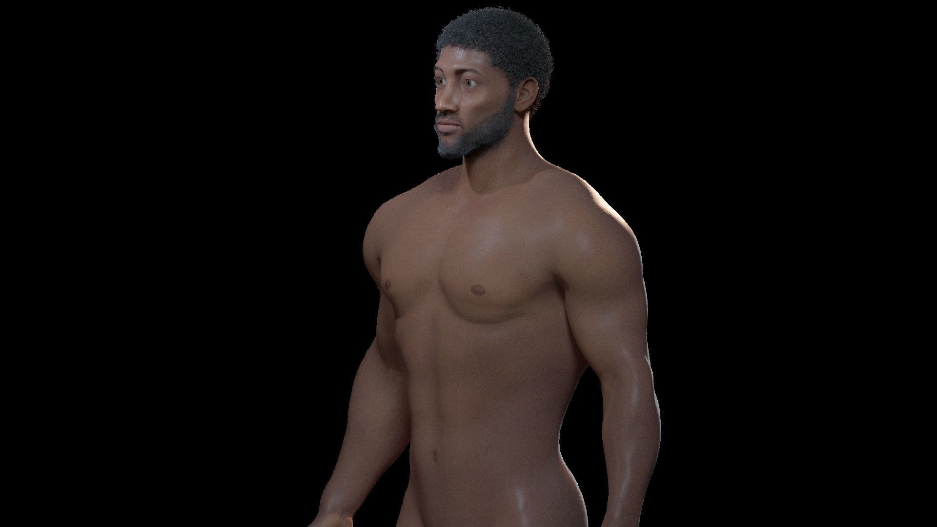 KAMA - Stylized rigged character 3D model_30