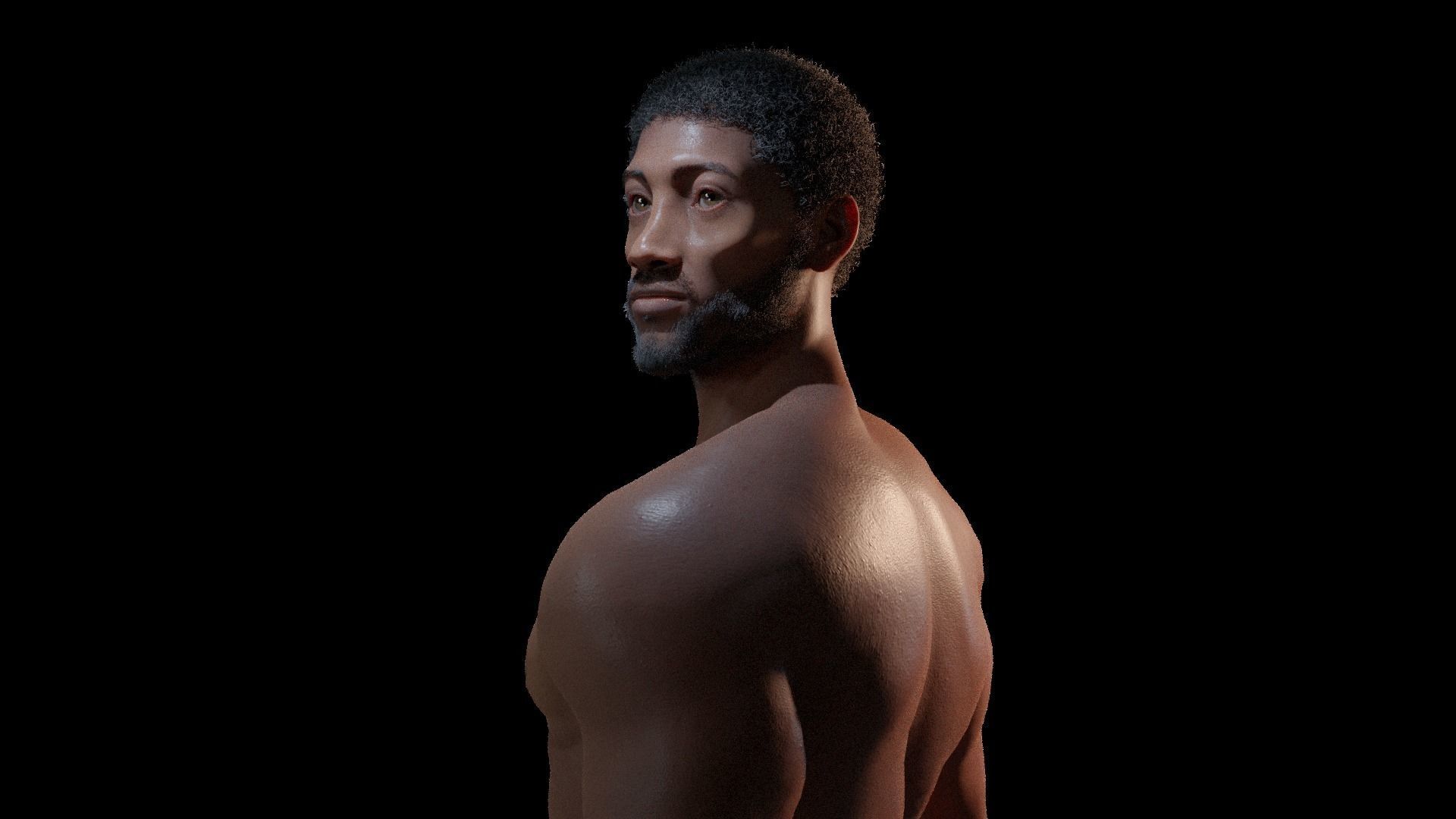 KAMA - Stylized rigged character 3D model_36