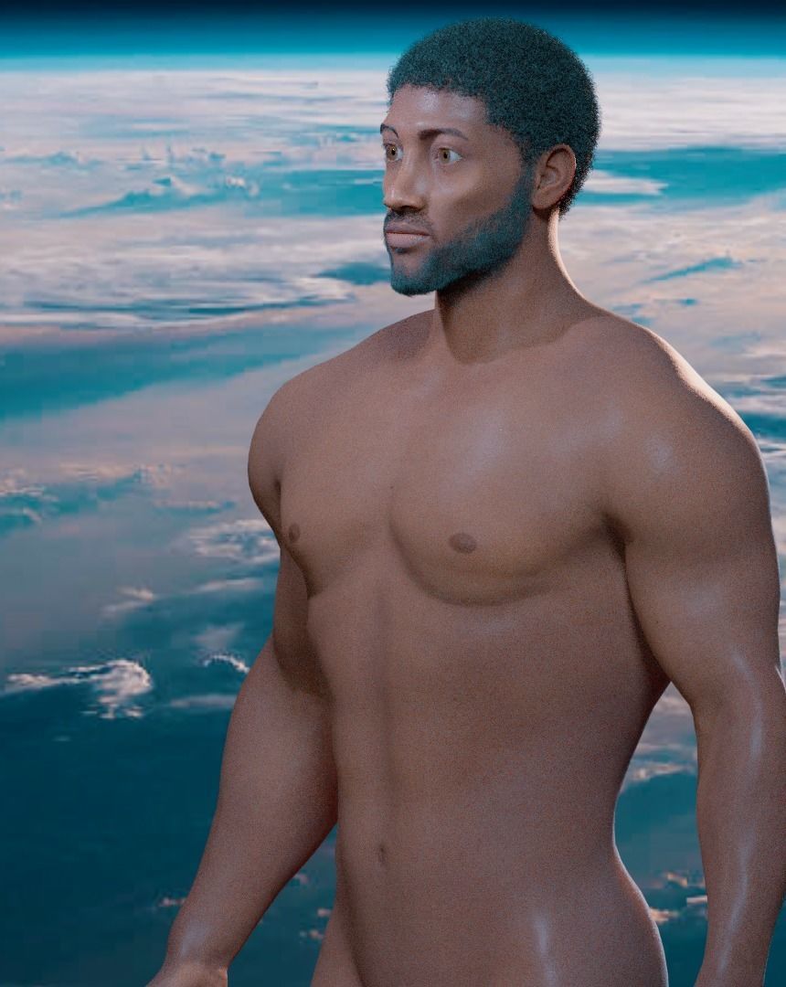 KAMA - Stylized rigged character 3D model_5