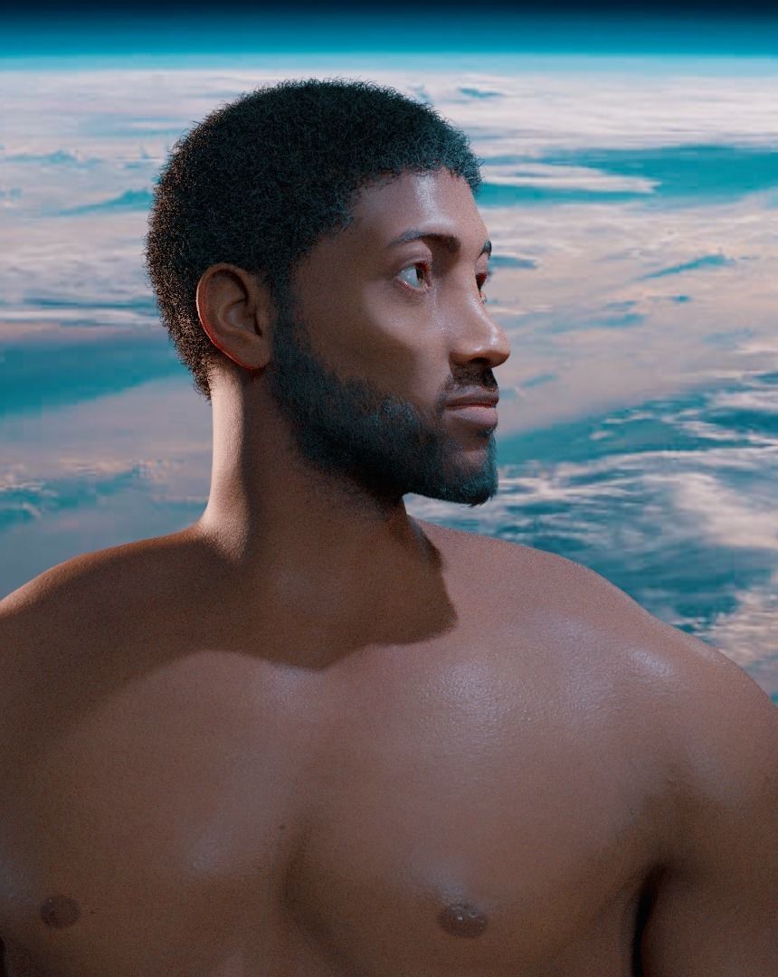 KAMA - Stylized rigged character 3D model_10