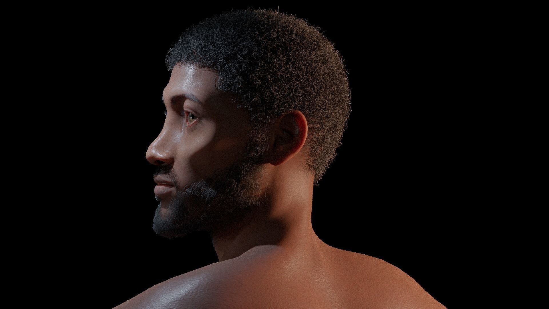 KAMA - Stylized rigged character 3D model_44