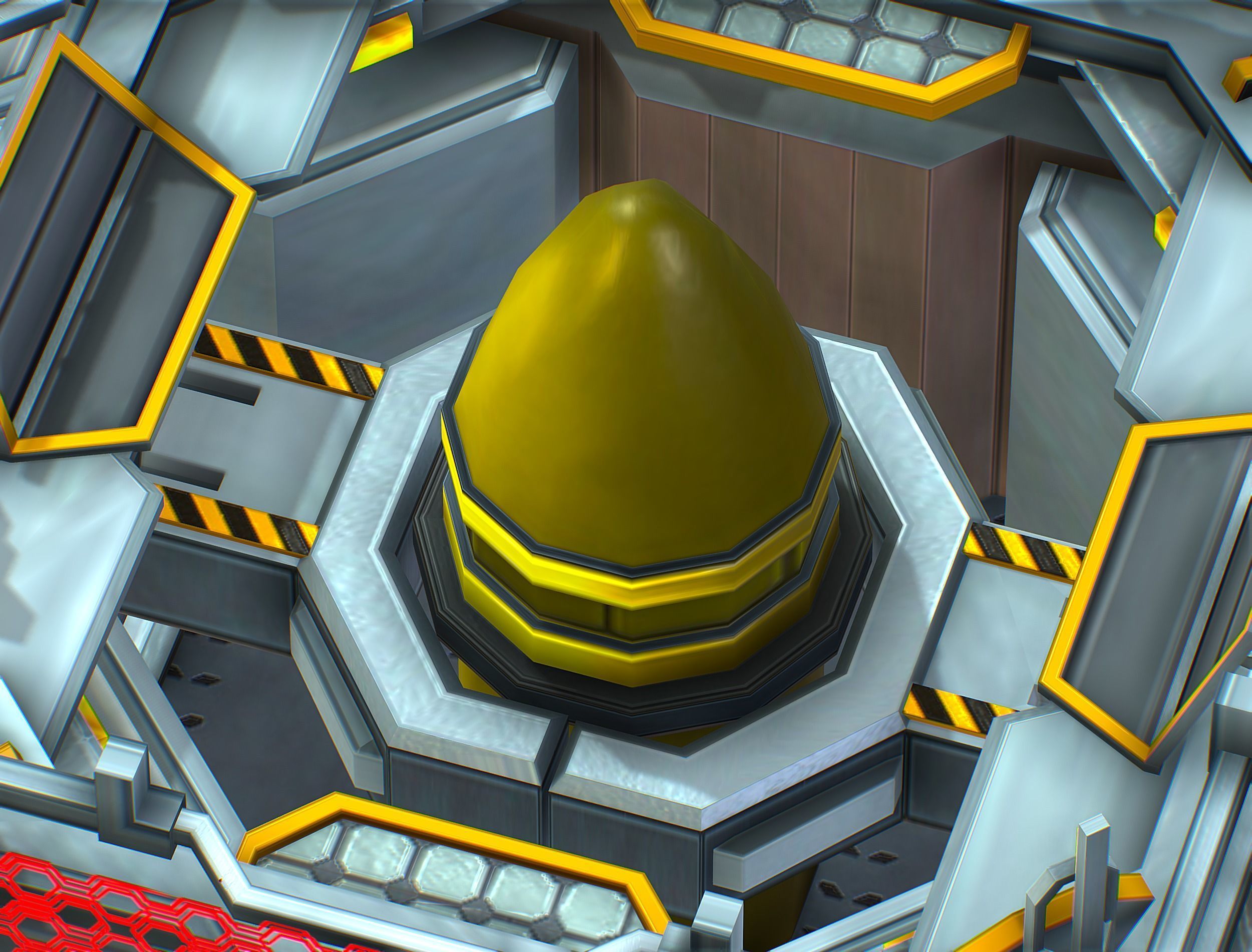 isometrical bomb torpedo launcher ALL Low-poly 3D model_15