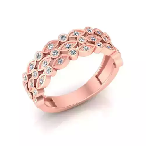 Solitaire Wedding Engagement Women Band Ring 3D print model Solitaire Wedding Engagement Women Band Ring 3D print model