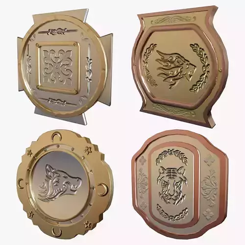 Metallic Coins Pack06