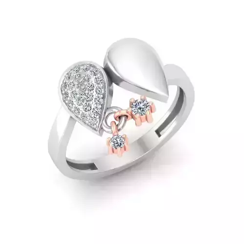 Solitaire Wedding Engagement Women Ring 
