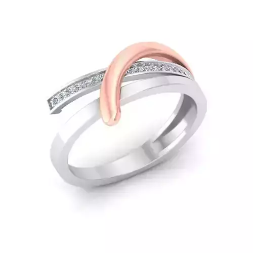 Solitaire Wedding Engagement Women Band Ring 3D print model Solitaire Wedding Engagement Women Band Ring 3D print model