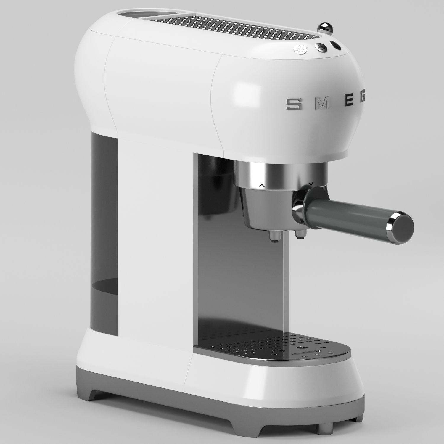 SMEG manual espresso coffee machine 3D model_4