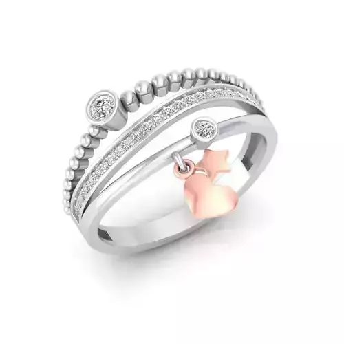 Solitaire Wedding Engagement Women Band Ring 3D print model Solitaire Wedding Engagement Women Band Ring 3D print model