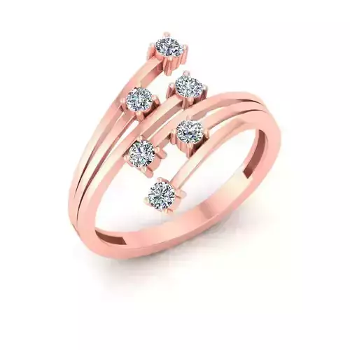 Solitaire Wedding Engagement Women Ring 