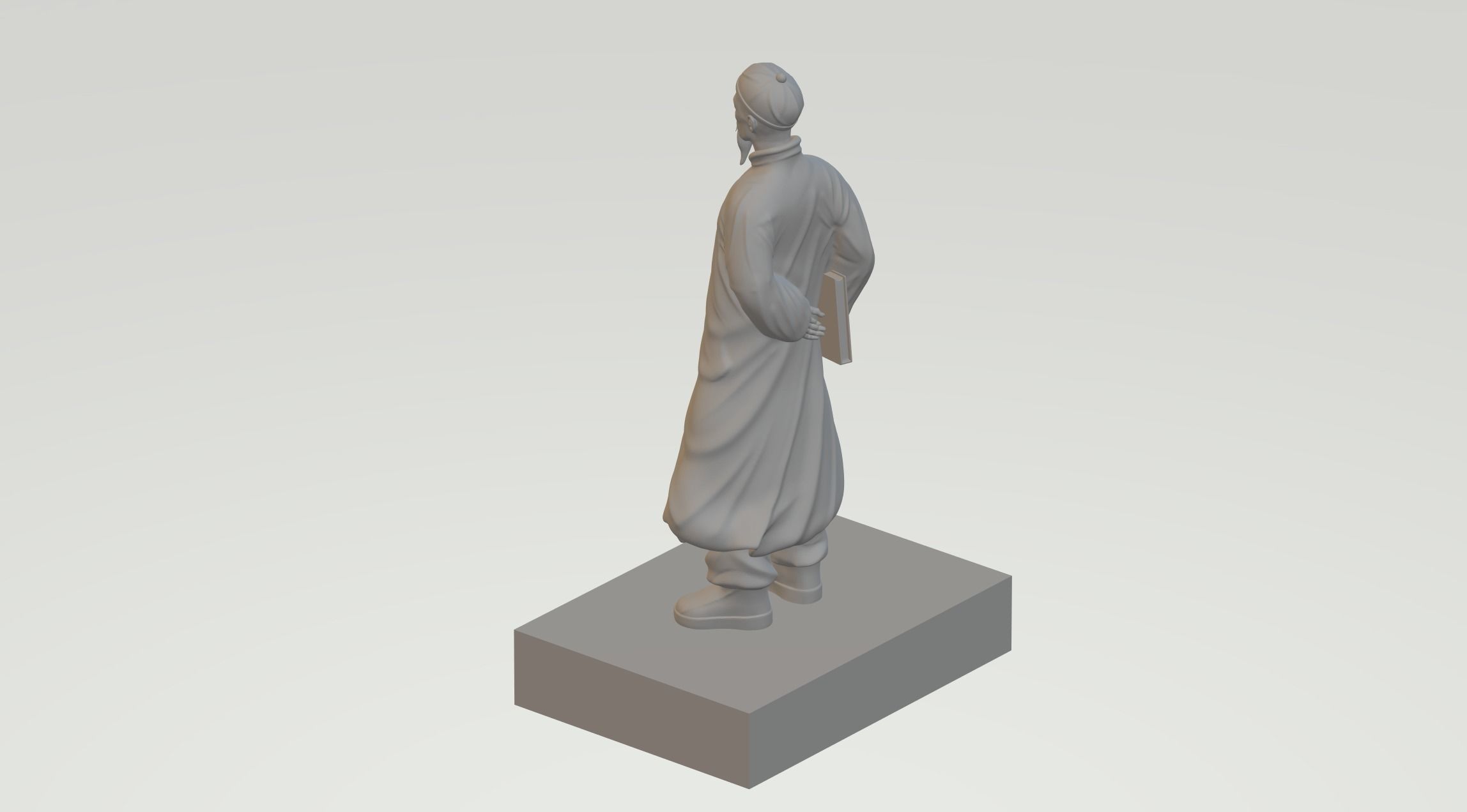 Liu Yanpin 3D print model_3