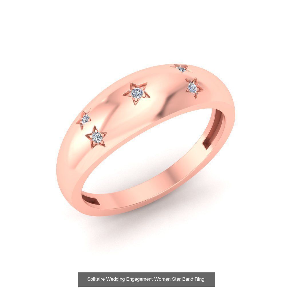 86 Solitaire Wedding Engagement Women Band Rings Collection _50