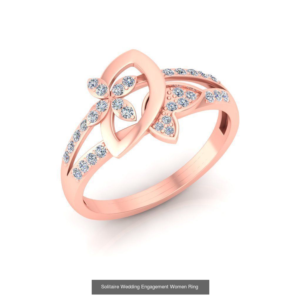 86 Solitaire Wedding Engagement Women Band Rings Collection _69