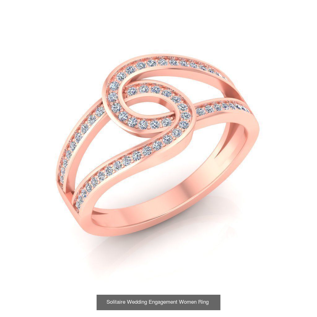 86 Solitaire Wedding Engagement Women Band Rings Collection _38