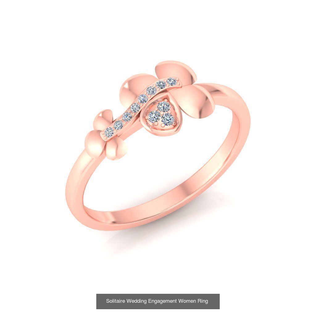 86 Solitaire Wedding Engagement Women Band Rings Collection _21