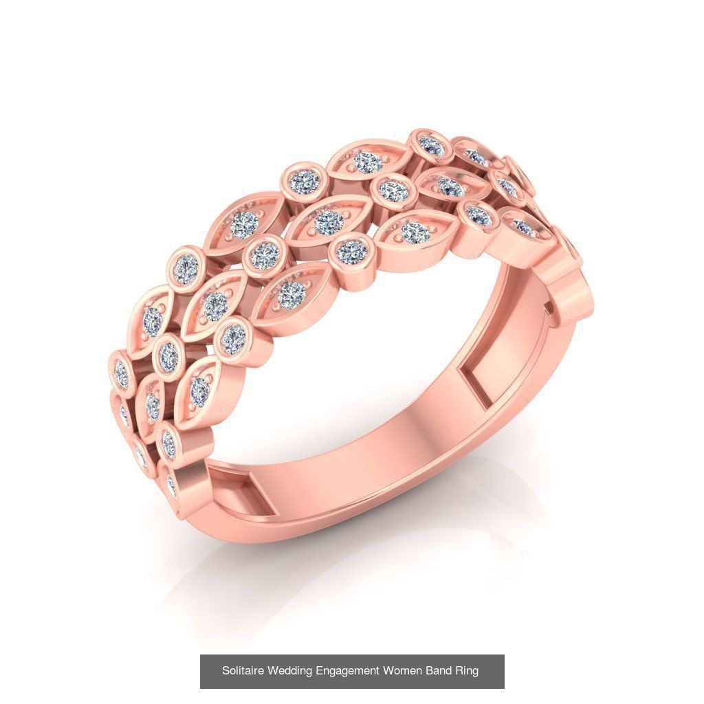 86 Solitaire Wedding Engagement Women Band Rings Collection _25