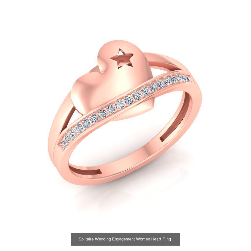 86 Solitaire Wedding Engagement Women Band Rings Collection _34