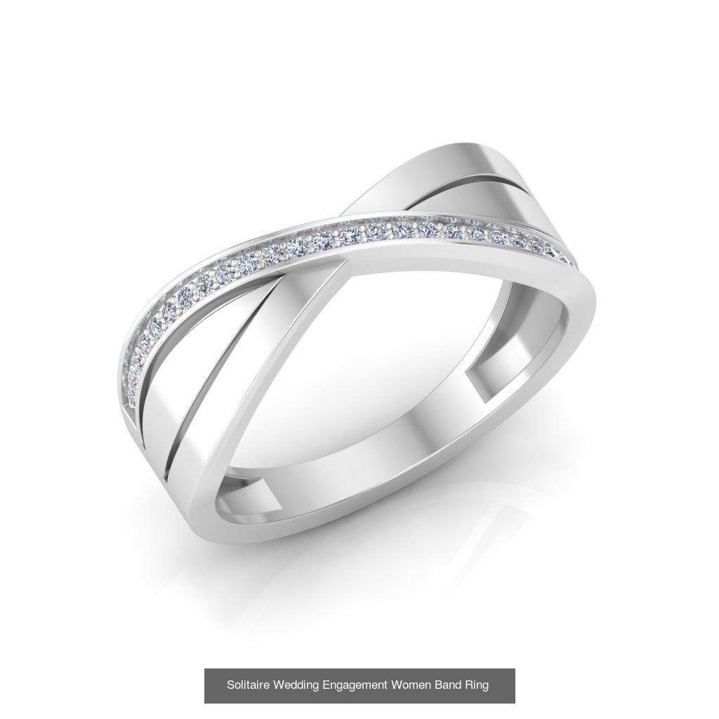 86 Solitaire Wedding Engagement Women Band Rings Collection _86