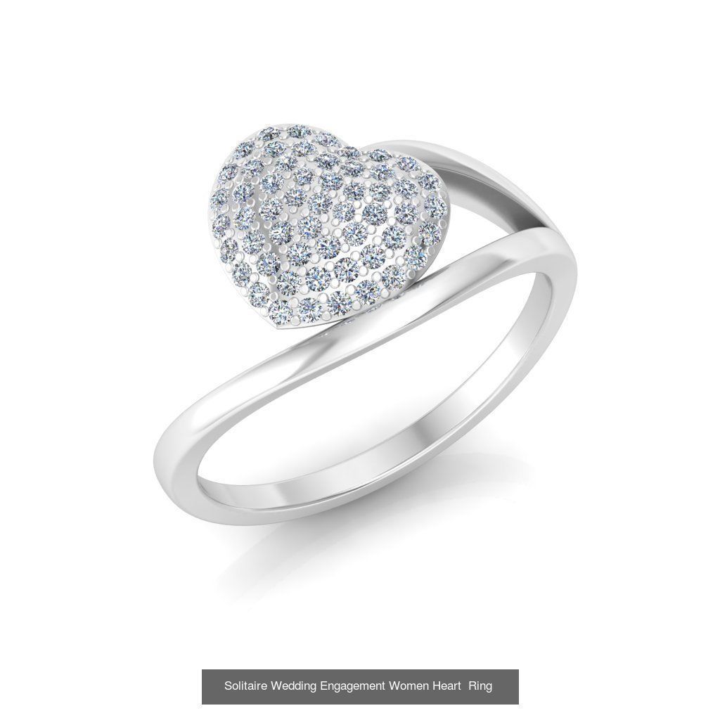 86 Solitaire Wedding Engagement Women Band Rings Collection _19