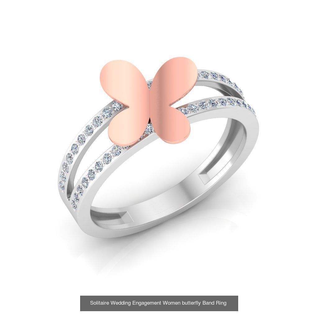 86 Solitaire Wedding Engagement Women Band Rings Collection _59