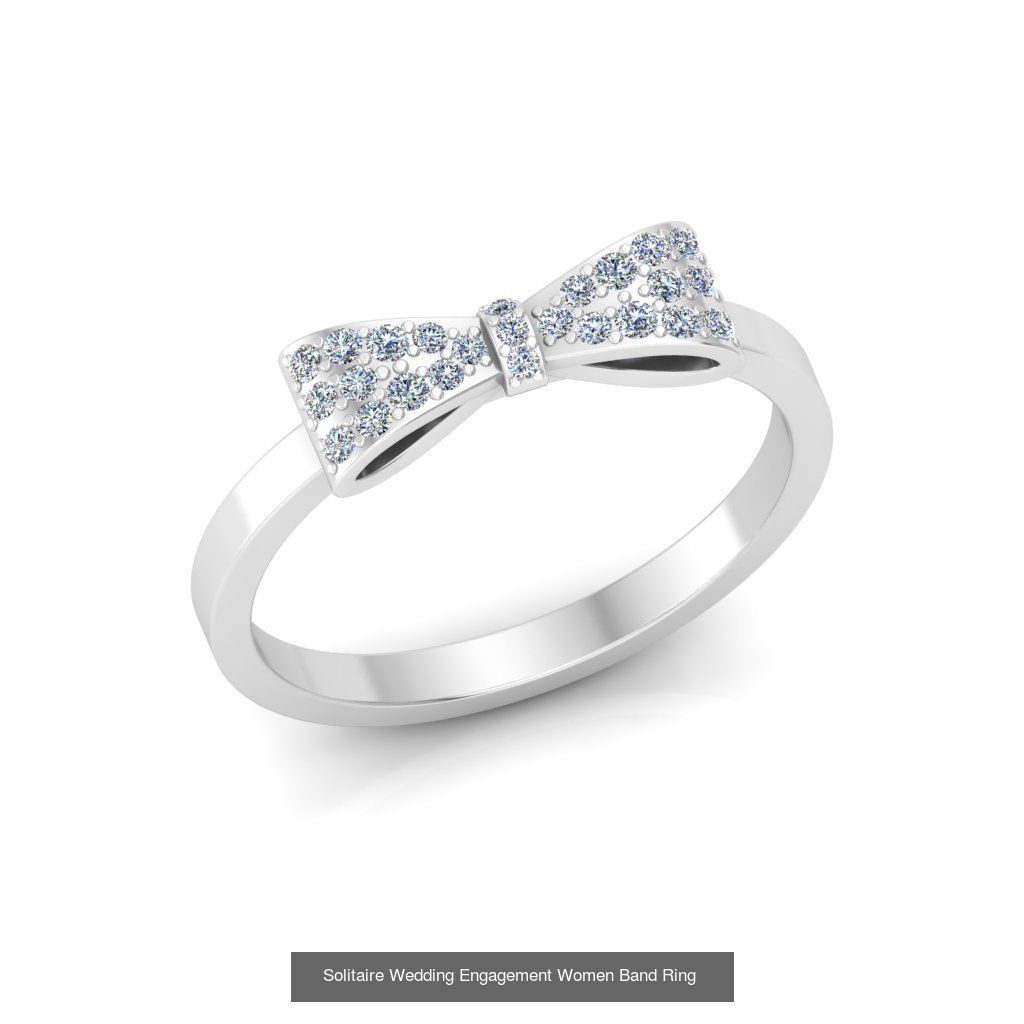 86 Solitaire Wedding Engagement Women Band Rings Collection _91