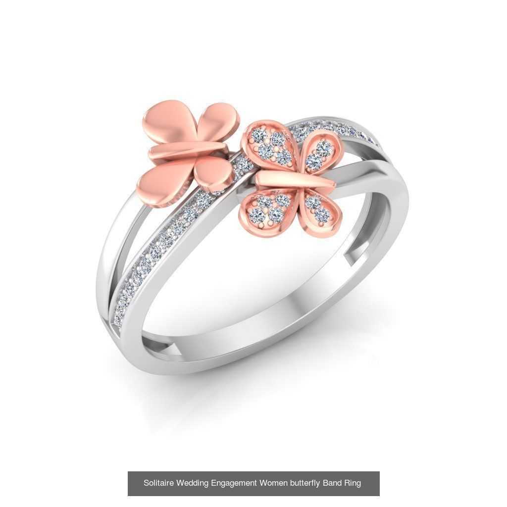 86 Solitaire Wedding Engagement Women Band Rings Collection _85