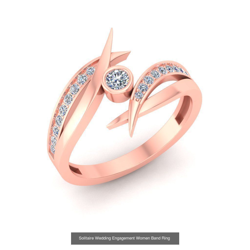 86 Solitaire Wedding Engagement Women Band Rings Collection _49