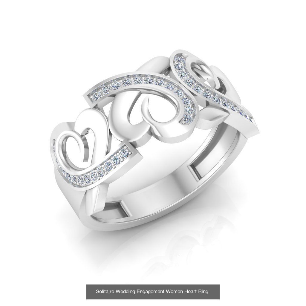 86 Solitaire Wedding Engagement Women Band Rings Collection _16