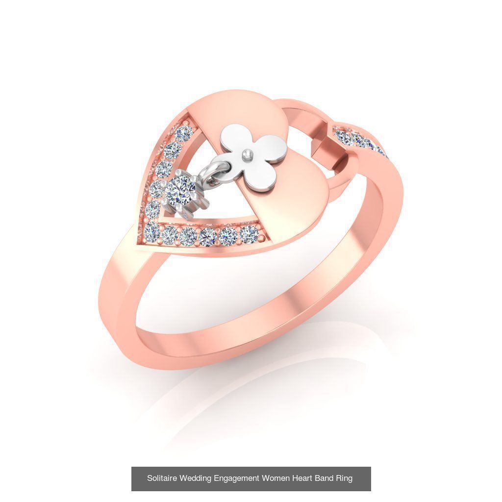 86 Solitaire Wedding Engagement Women Band Rings Collection _74