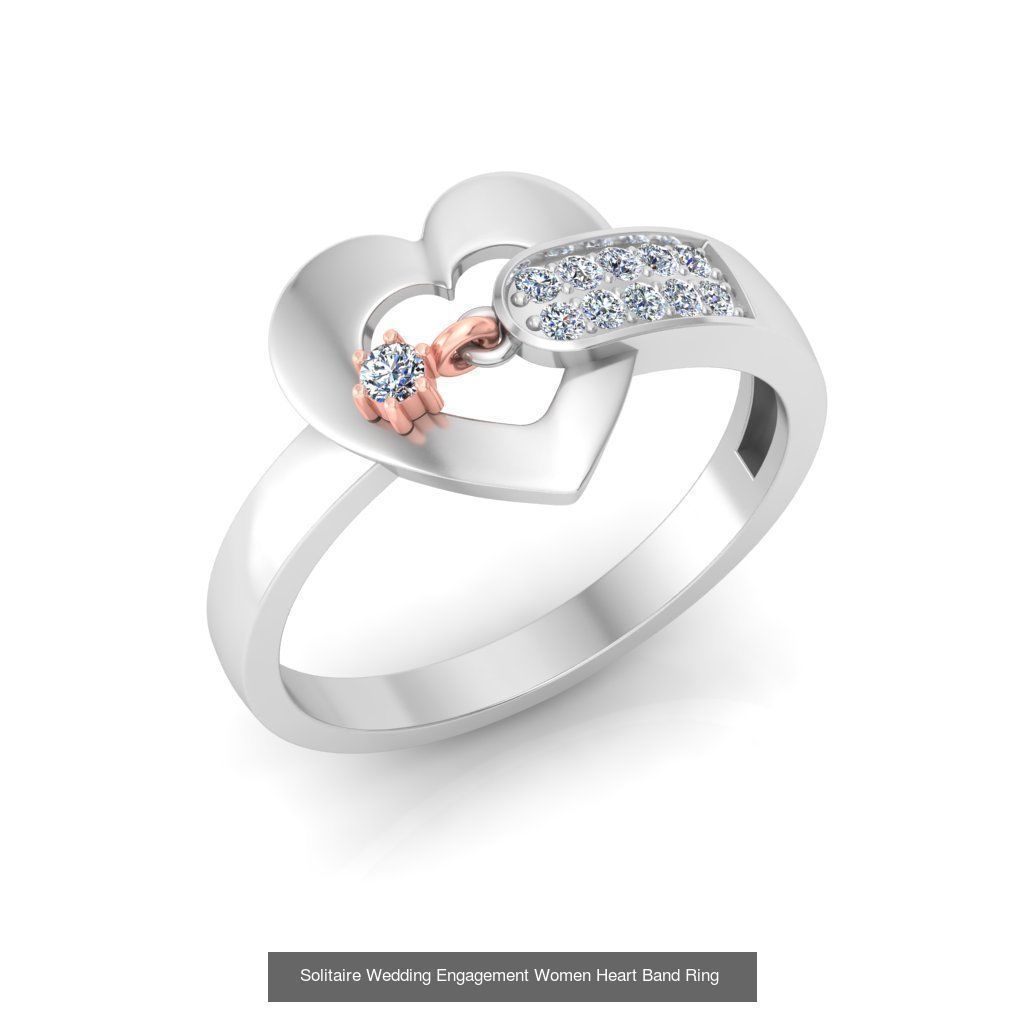 86 Solitaire Wedding Engagement Women Band Rings Collection _73