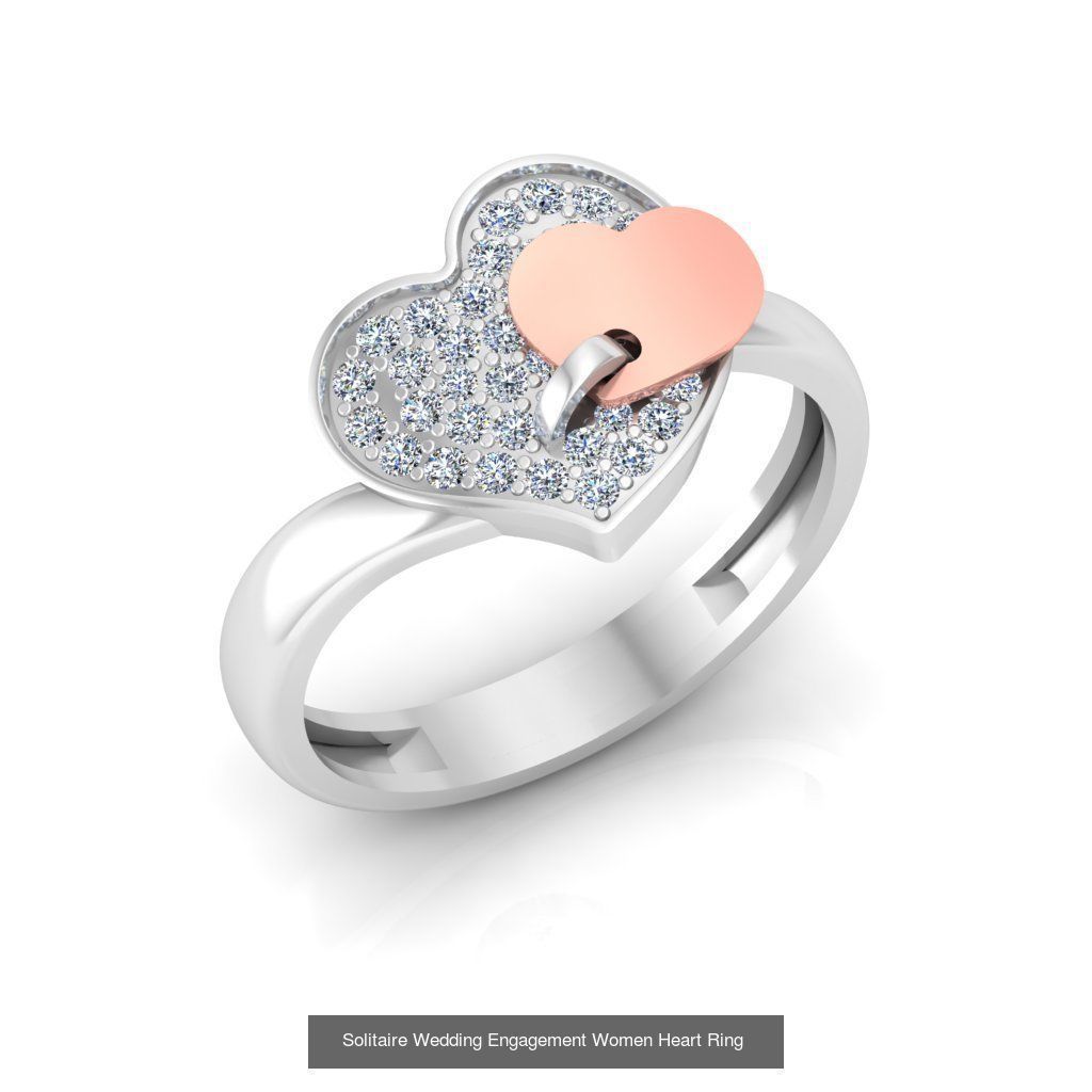 86 Solitaire Wedding Engagement Women Band Rings Collection _13