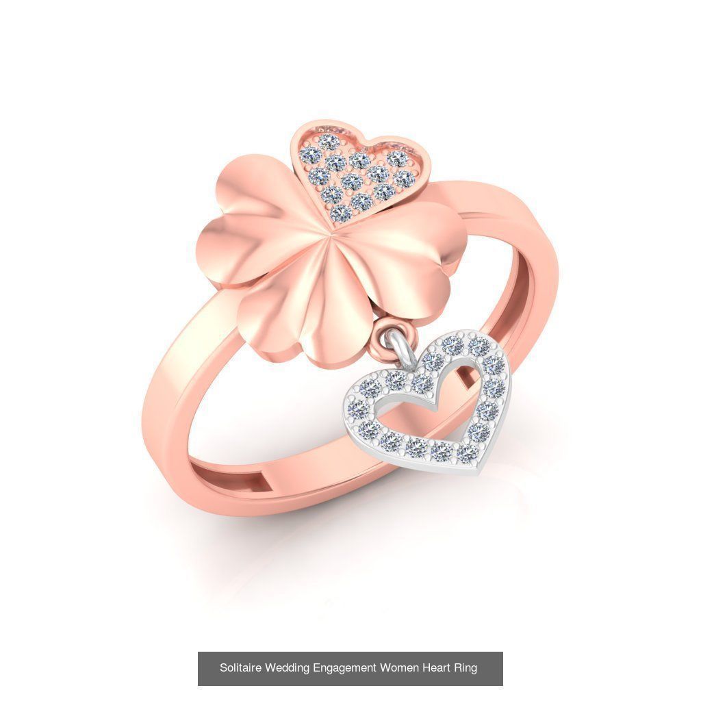 86 Solitaire Wedding Engagement Women Band Rings Collection _52