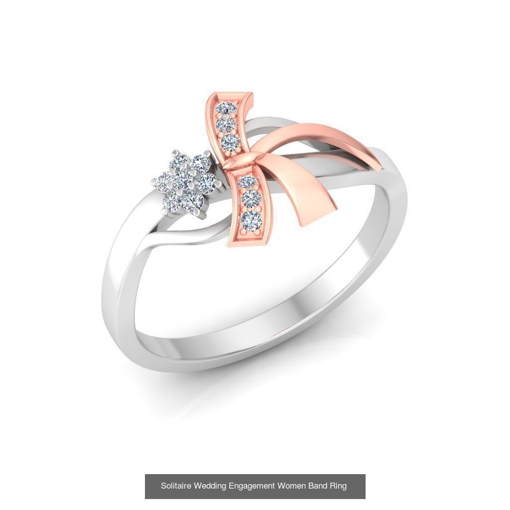 86 Solitaire Wedding Engagement Women Band Rings Collection _82