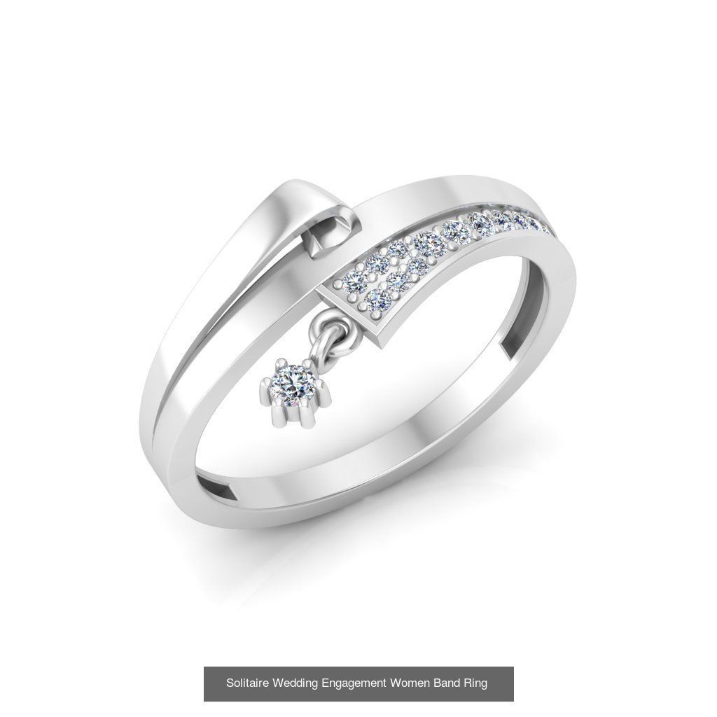 86 Solitaire Wedding Engagement Women Band Rings Collection _65