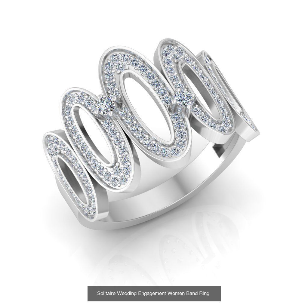 86 Solitaire Wedding Engagement Women Band Rings Collection _77