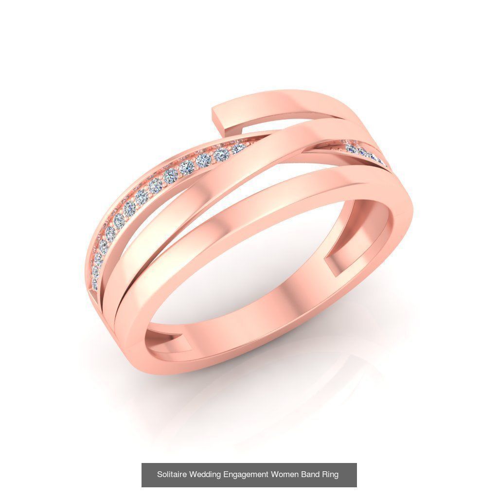86 Solitaire Wedding Engagement Women Band Rings Collection _93