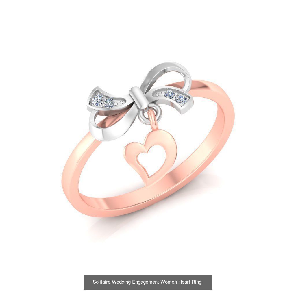 86 Solitaire Wedding Engagement Women Band Rings Collection _31