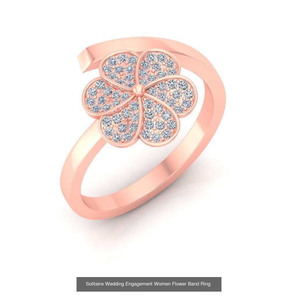 86 Solitaire Wedding Engagement Women Band Rings Collection _95