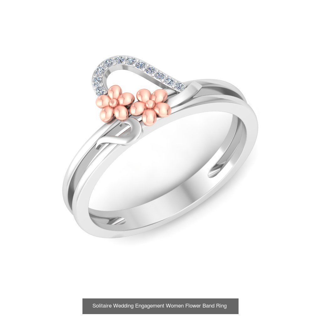 86 Solitaire Wedding Engagement Women Band Rings Collection _80