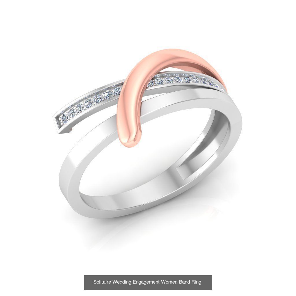 86 Solitaire Wedding Engagement Women Band Rings Collection _58