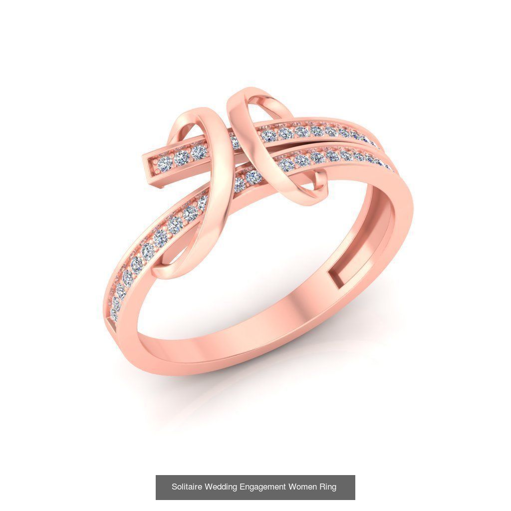 86 Solitaire Wedding Engagement Women Band Rings Collection _68