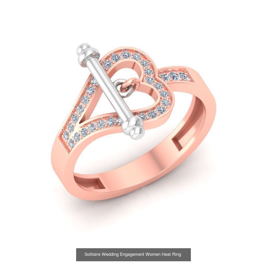 86 Solitaire Wedding Engagement Women Band Rings Collection _56