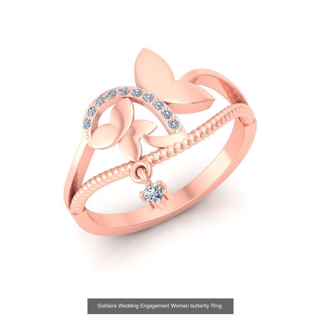 86 Solitaire Wedding Engagement Women Band Rings Collection _64