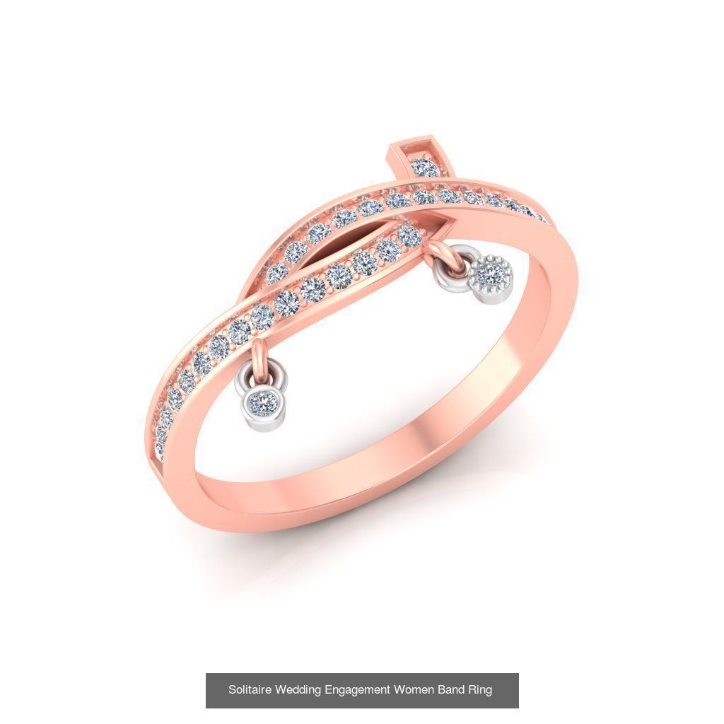 86 Solitaire Wedding Engagement Women Band Rings Collection _83