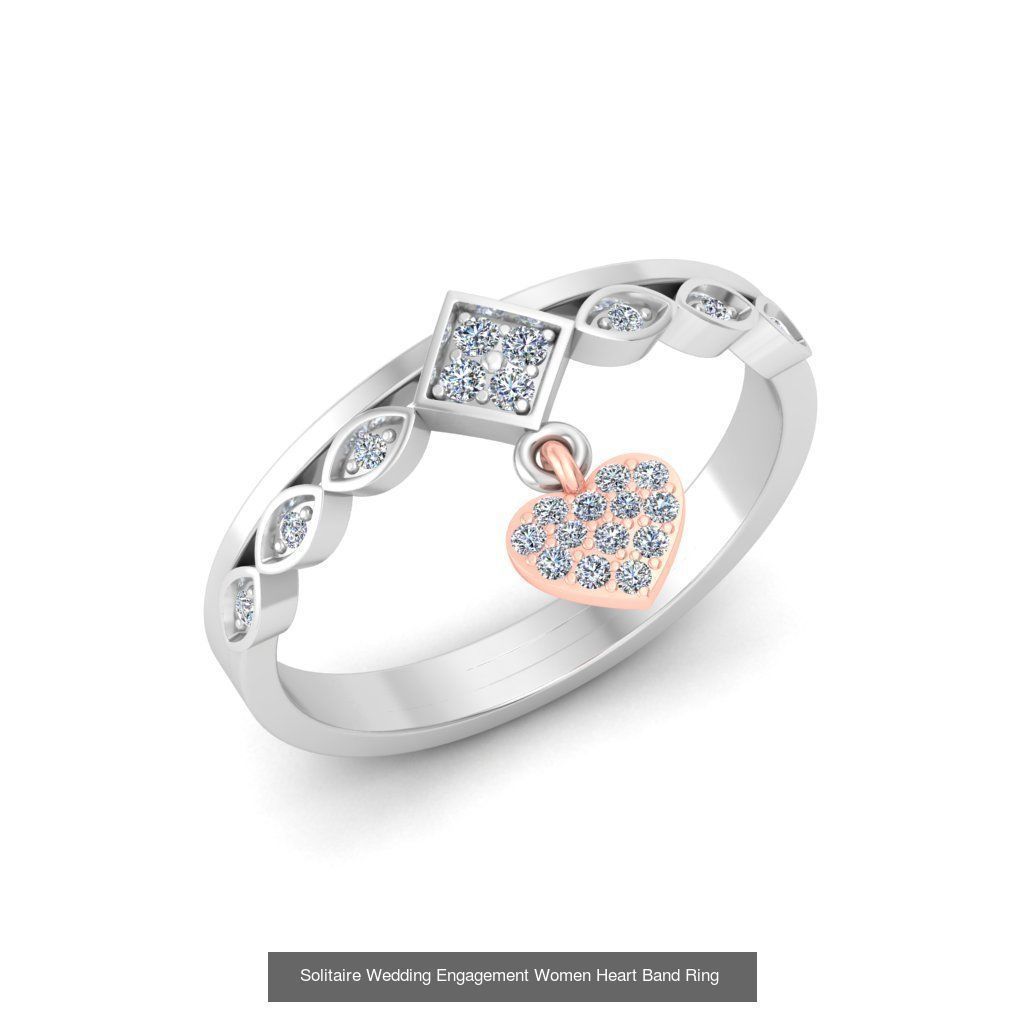86 Solitaire Wedding Engagement Women Band Rings Collection _54