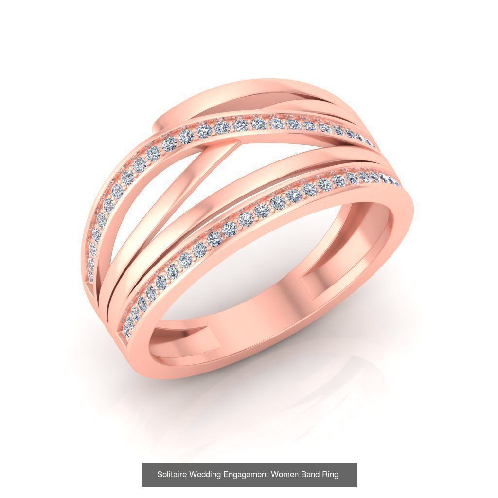 86 Solitaire Wedding Engagement Women Band Rings Collection _92