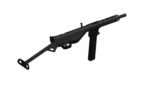 Sten submachine guns 3D model