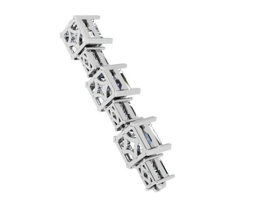 Pear tennis barcelet 3401 3D print model 3D print model_3